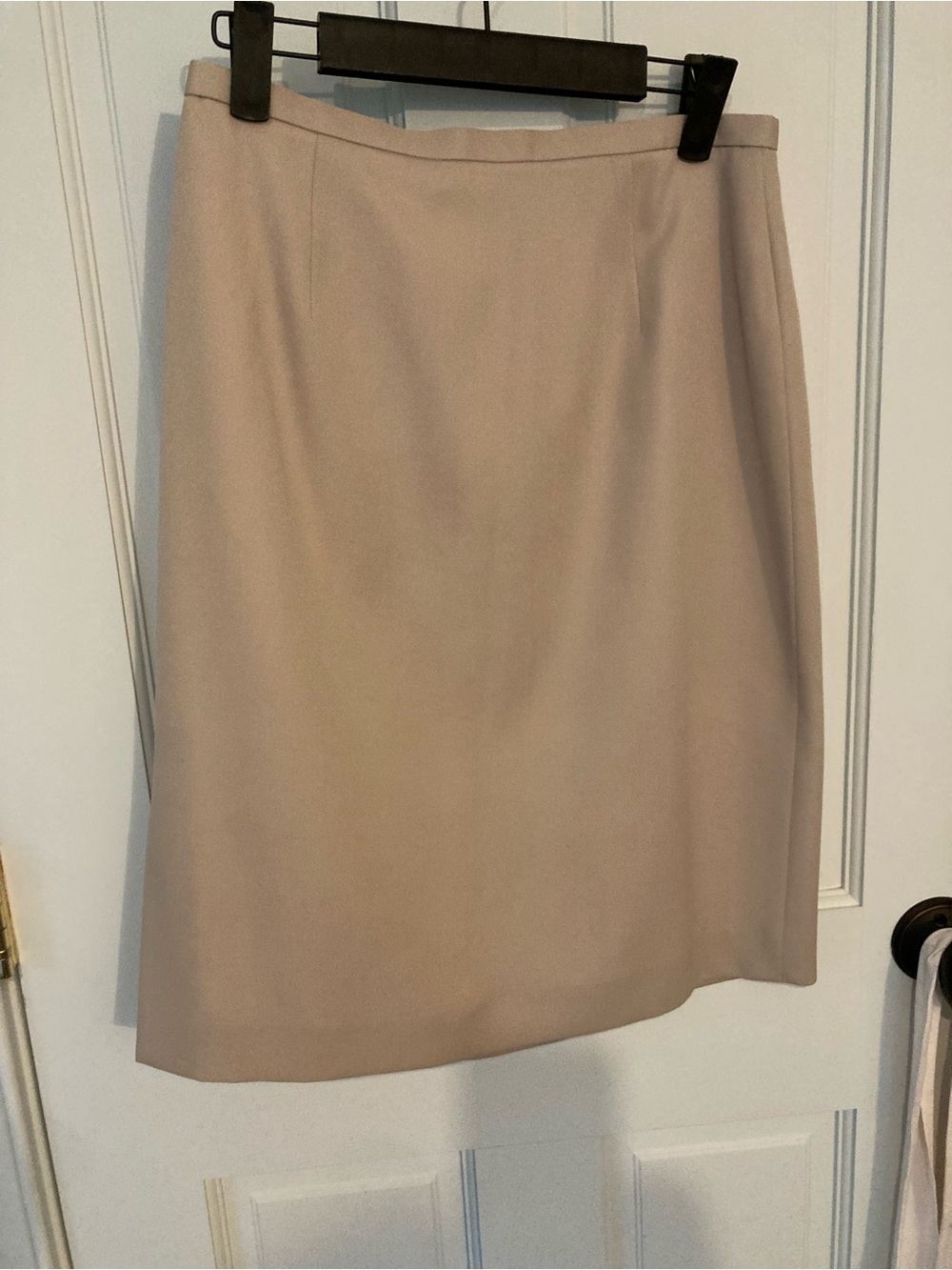 J. Crew Light Beige Pencil Skirt